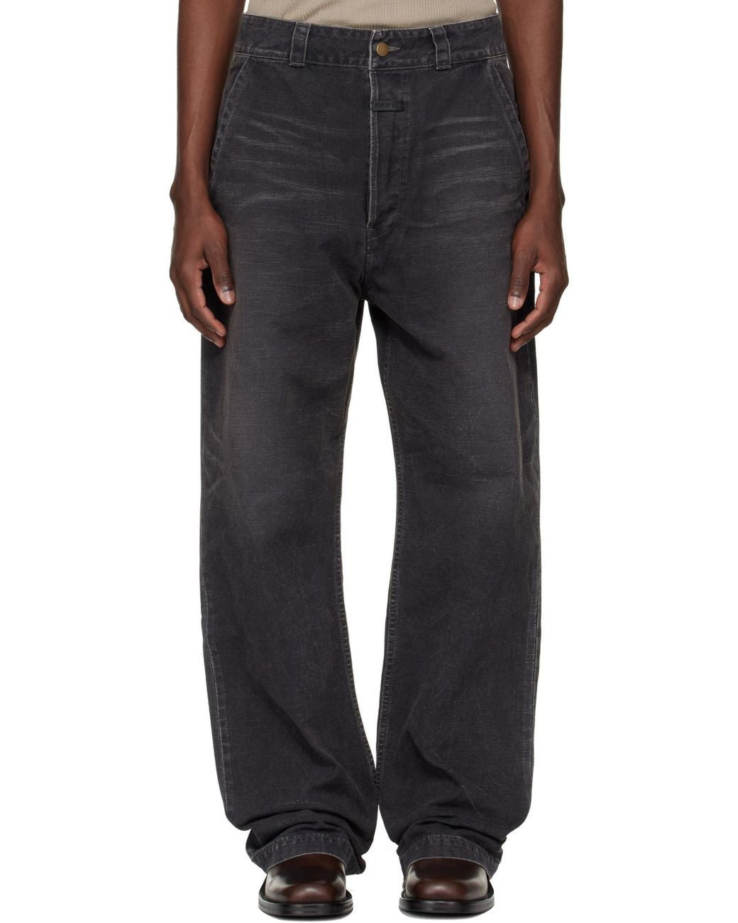 Fear Of God Gray Utility Pants for men