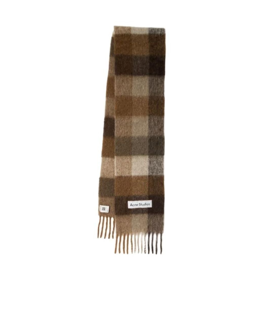Acne Natural Alpaca Blend Scarf for men