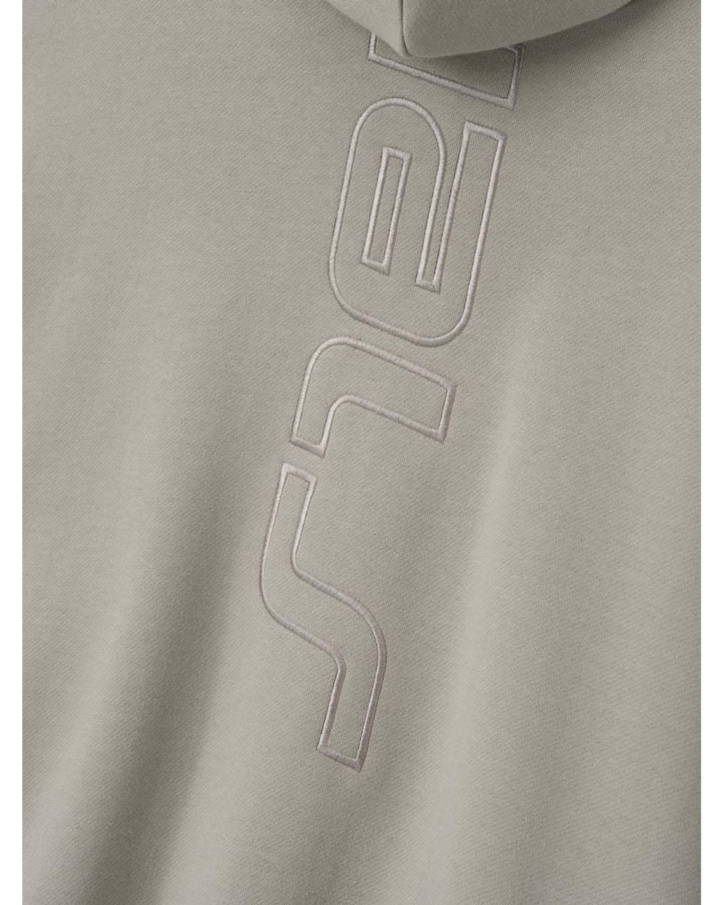 Fear Of God Gray Active Trace Modern Fleece Hoodie for men