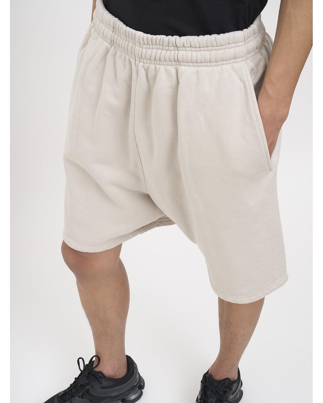 Entire studios Natural Elastic-Waist Bermuda Shorts for men