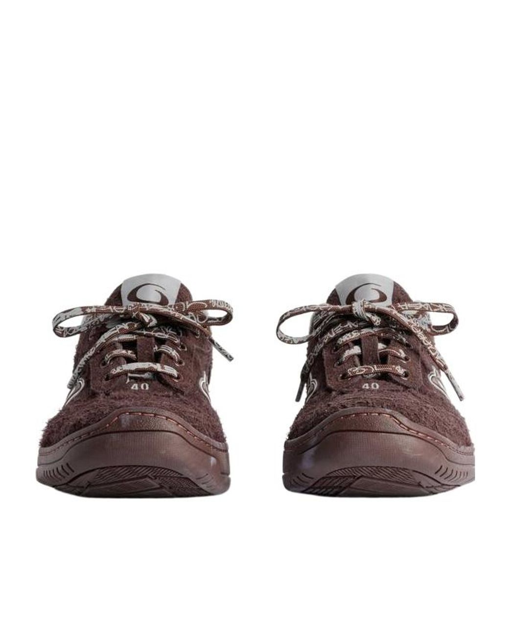 Balenciaga Brown Hamptons Suede Sneaker for men