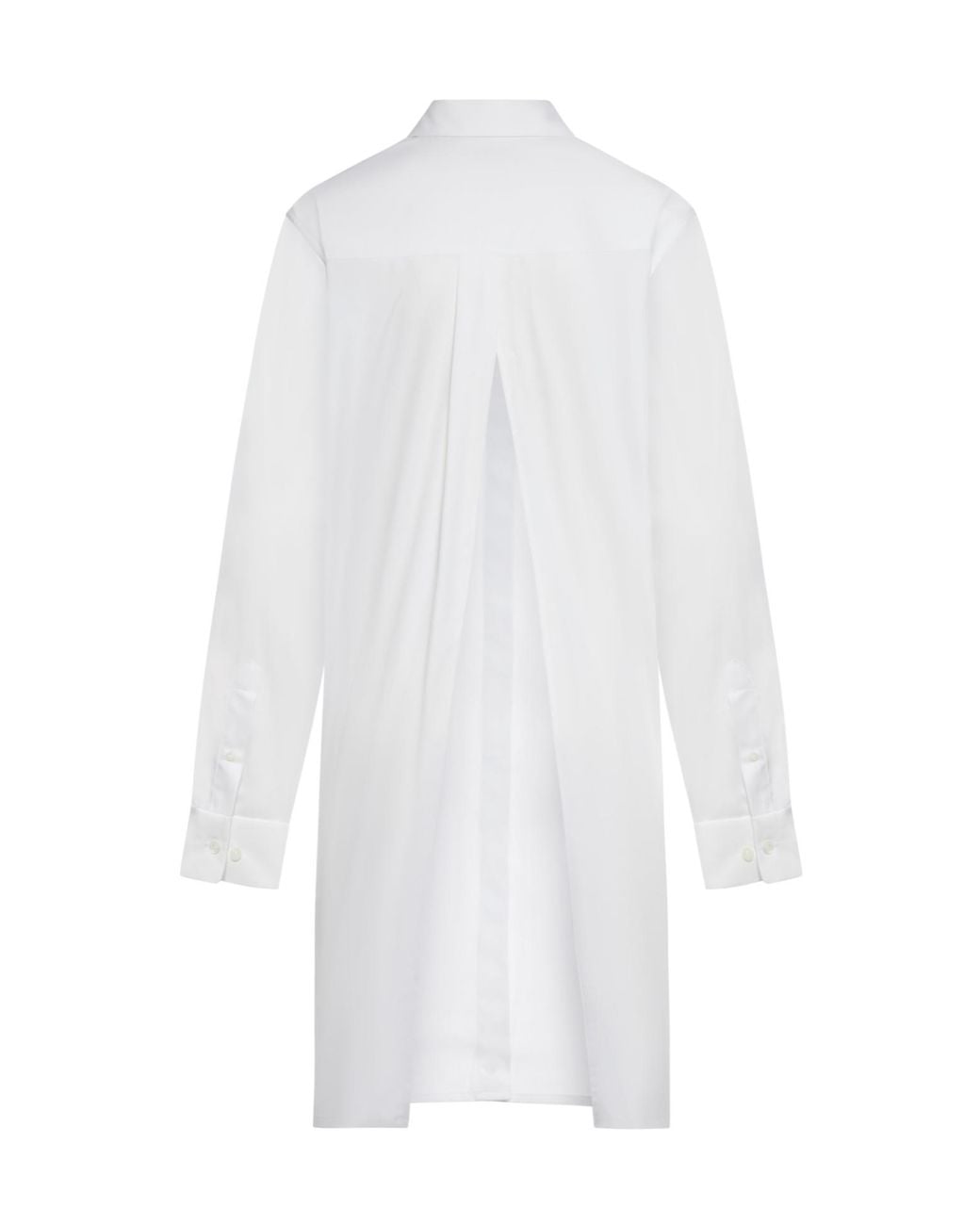 Dries Van Noten White Bow Detailed Cropped Shirt