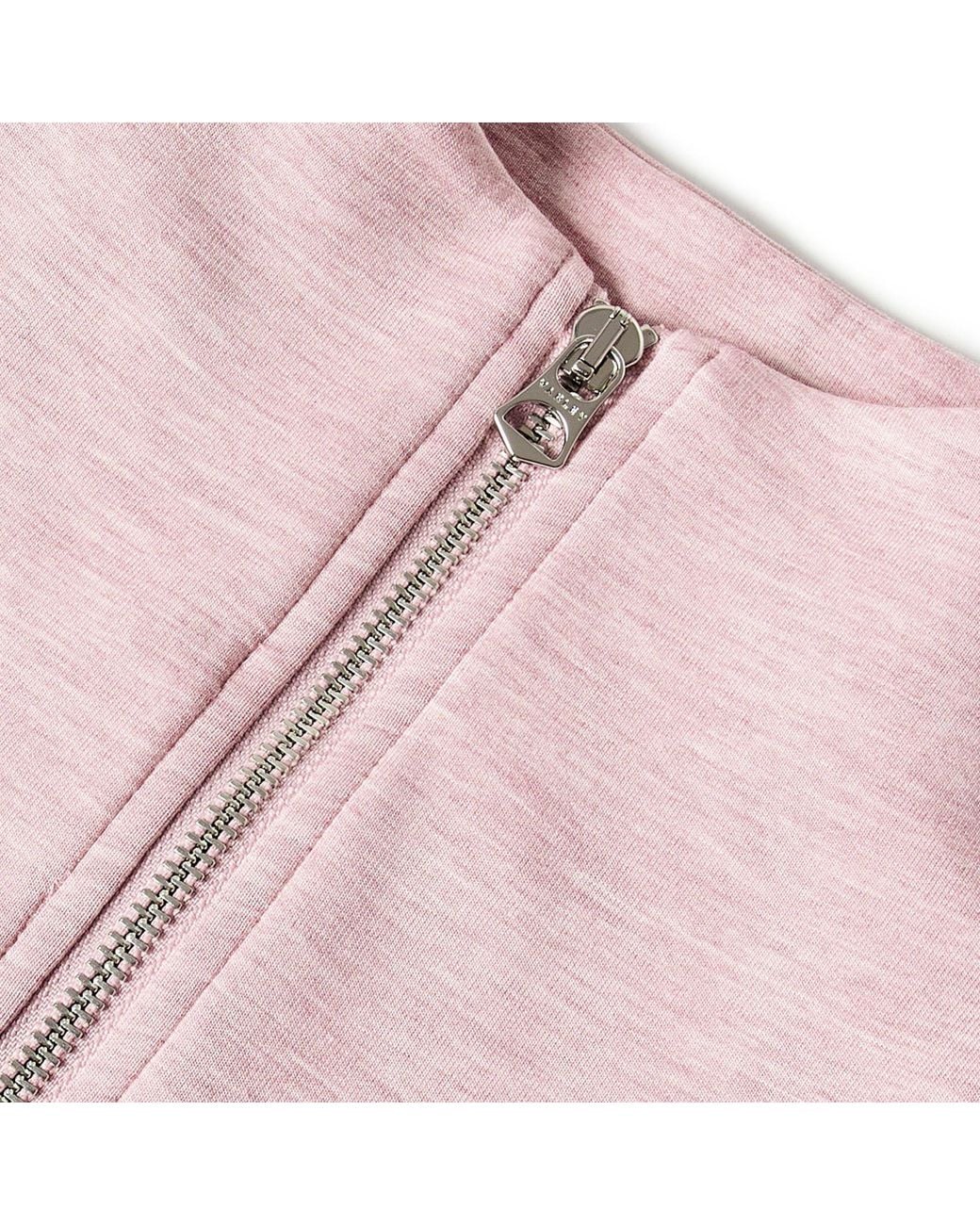 Varley Pink Half-Zip Sweatshirt