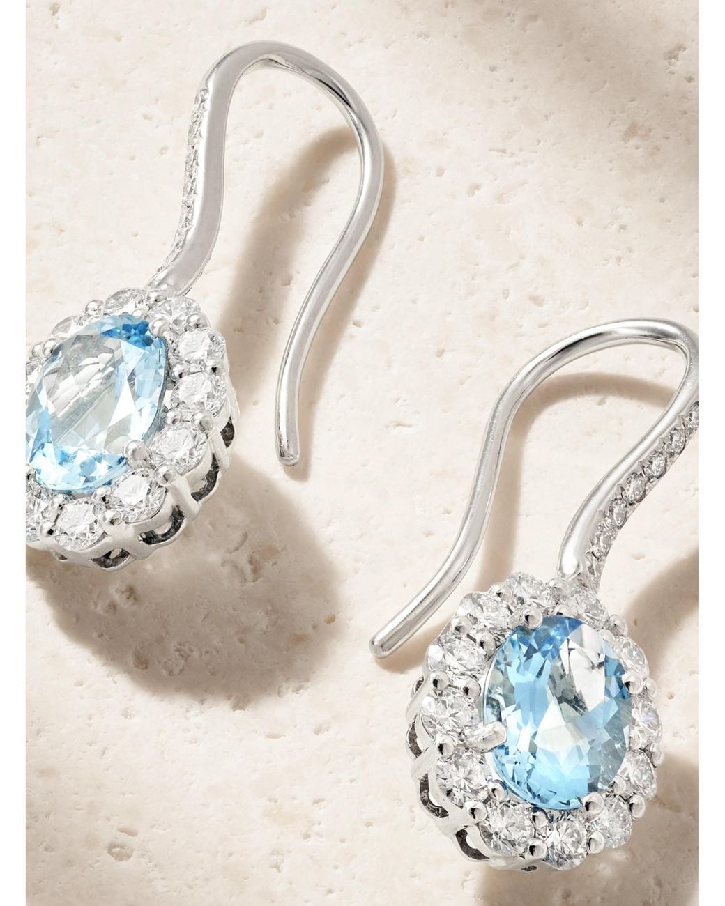 Garrard White Diamond Earrings