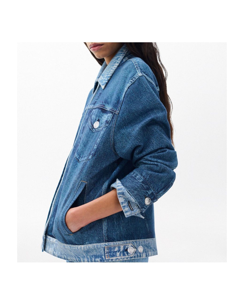 Rag & Bone Blue Long-Sleeved Jacket