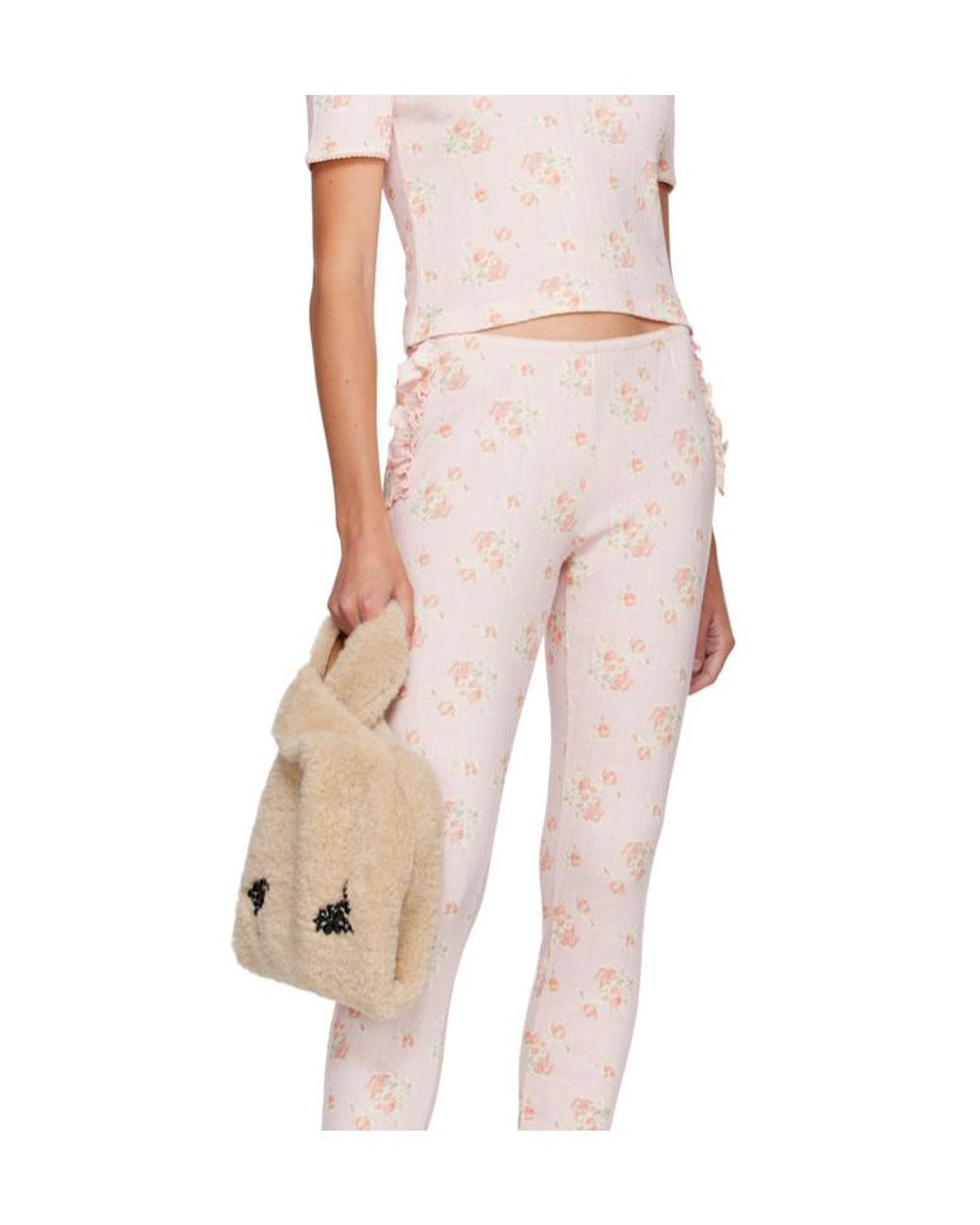 Simone Rocha Natural Embellished Mini Top Handle Bag