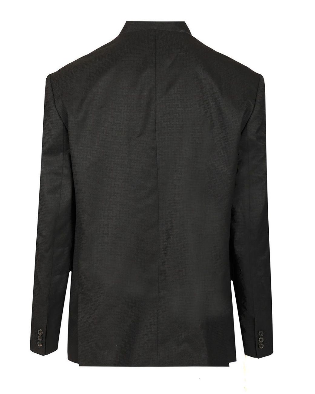 KENZO Double-Breasted Tailored Kimono Jacket in Black for Men | Lyst