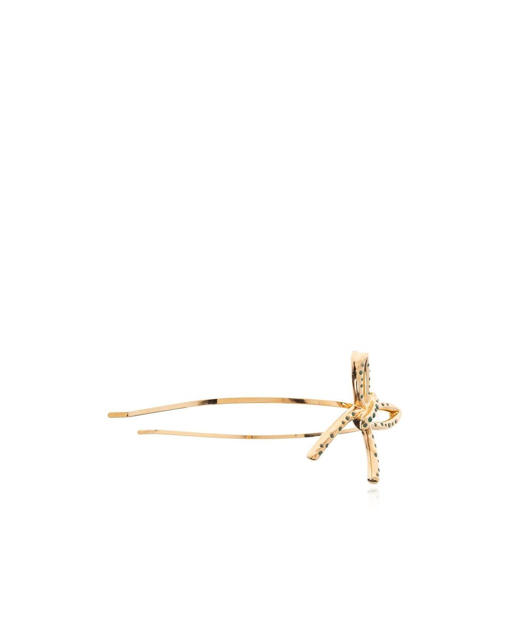 Marni White Embellished Headband