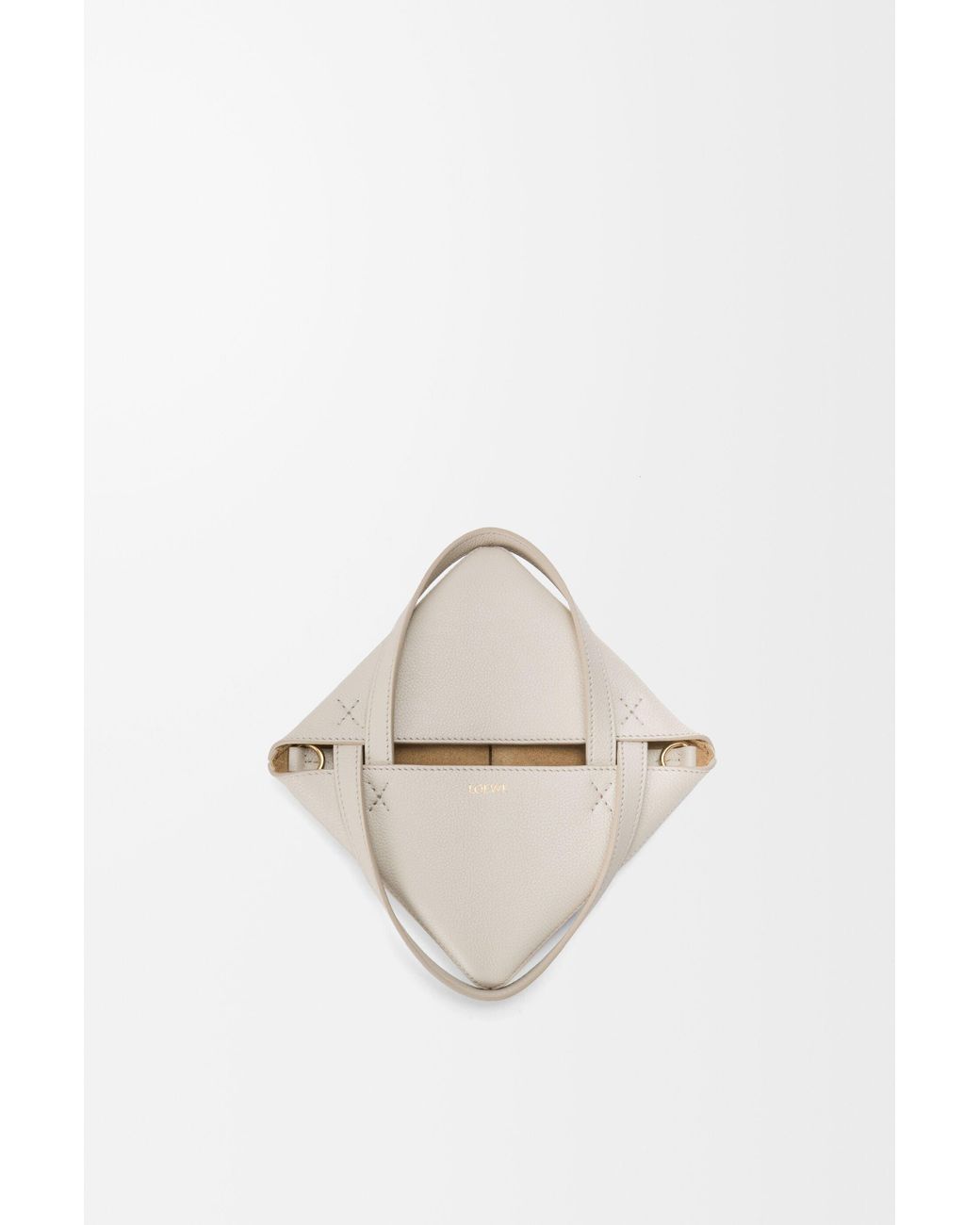 Loewe Natural Mini Puzzle Fold Tote Bag