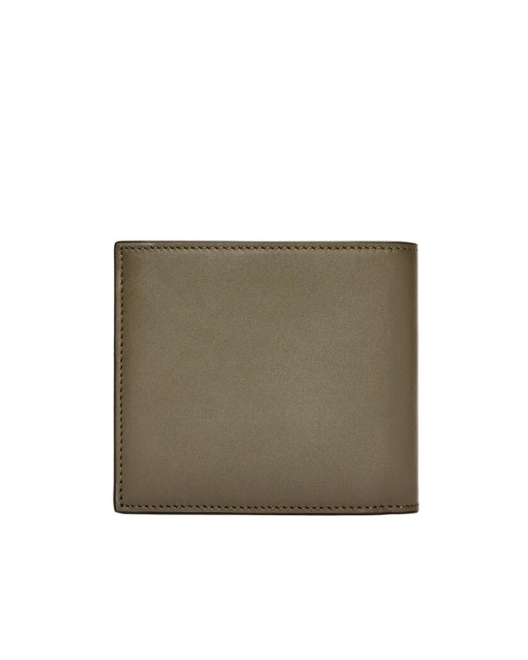 Loewe Green X Suna Fujita Logo Patch Bi-Fold Wallet