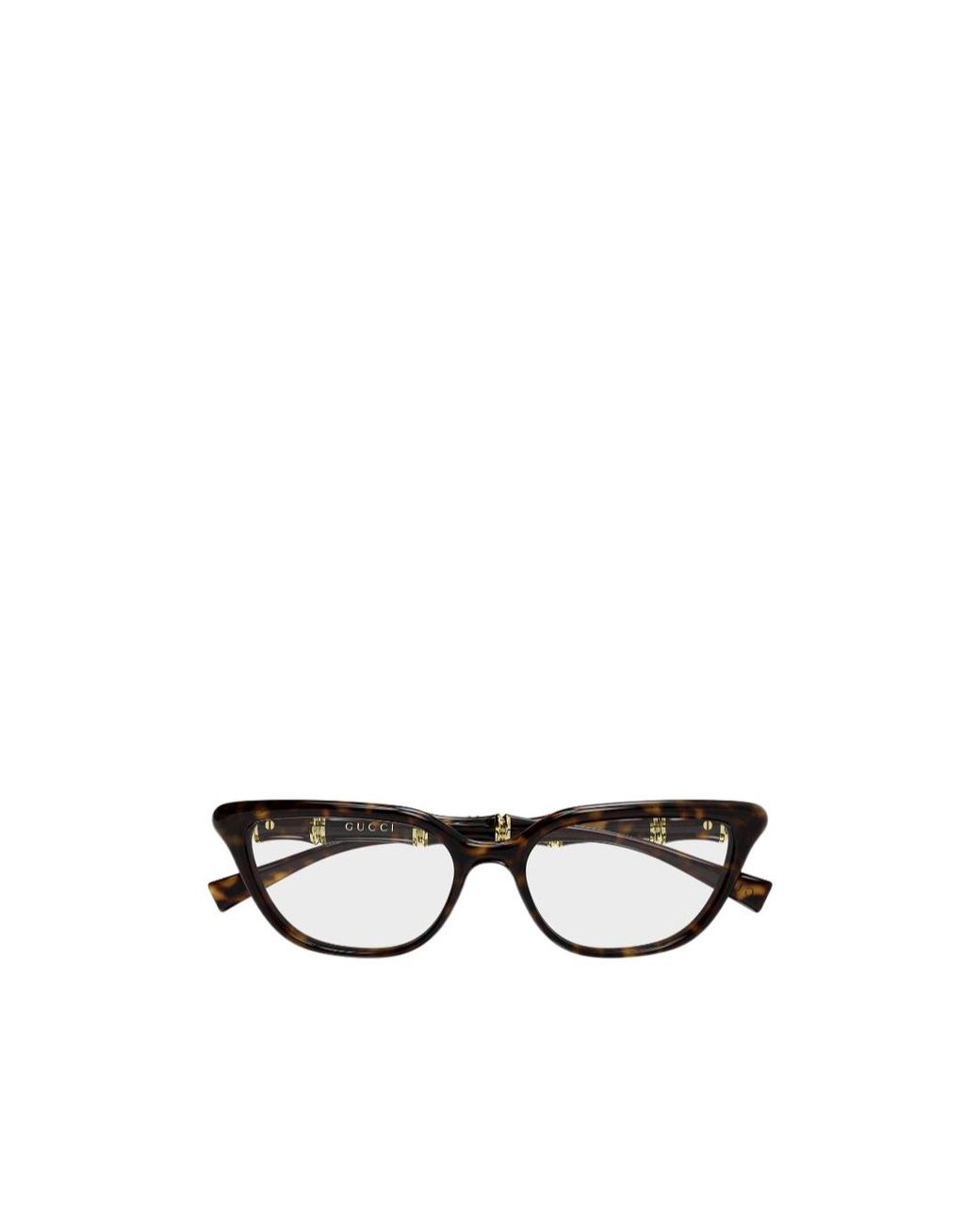 Gucci White Eyewear Cat-Eye Frame Glasses for men