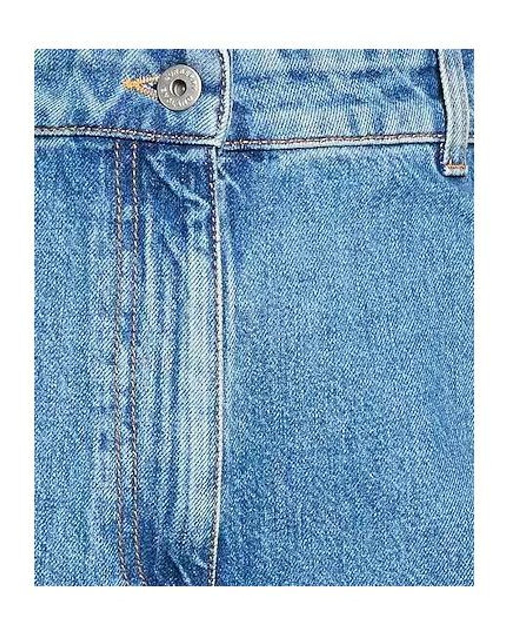 Burberry Blue Straight-Leg Jeans