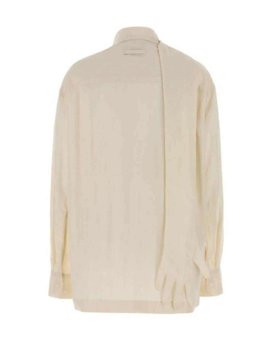 Jean Paul Gaultier White The Glove Blouse