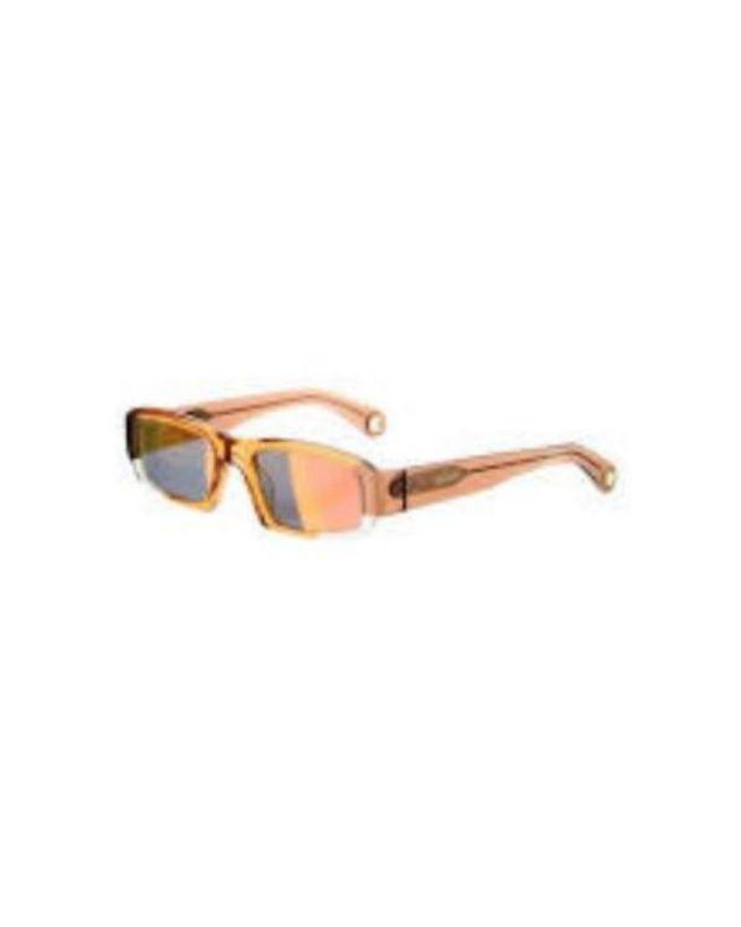 Jacquemus Pink Rounded Frame Sunglasses