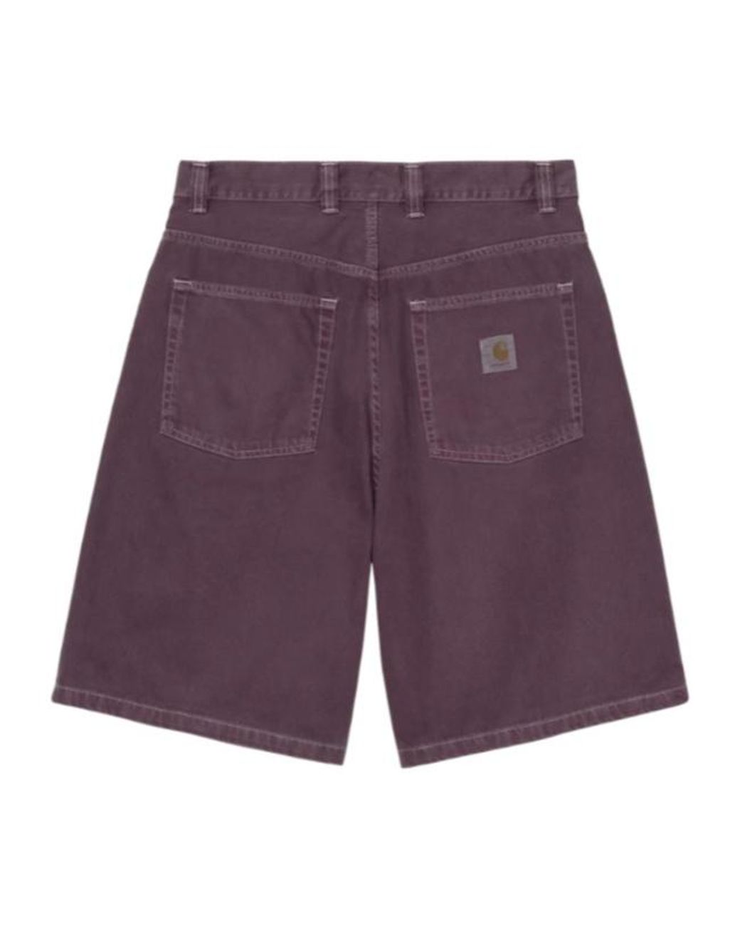 Carhartt Purple Brandon Denim Bermuda Shorts for men