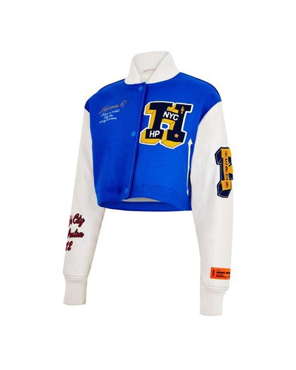 Heron Preston Blue Long Sleeve Casual Jacket