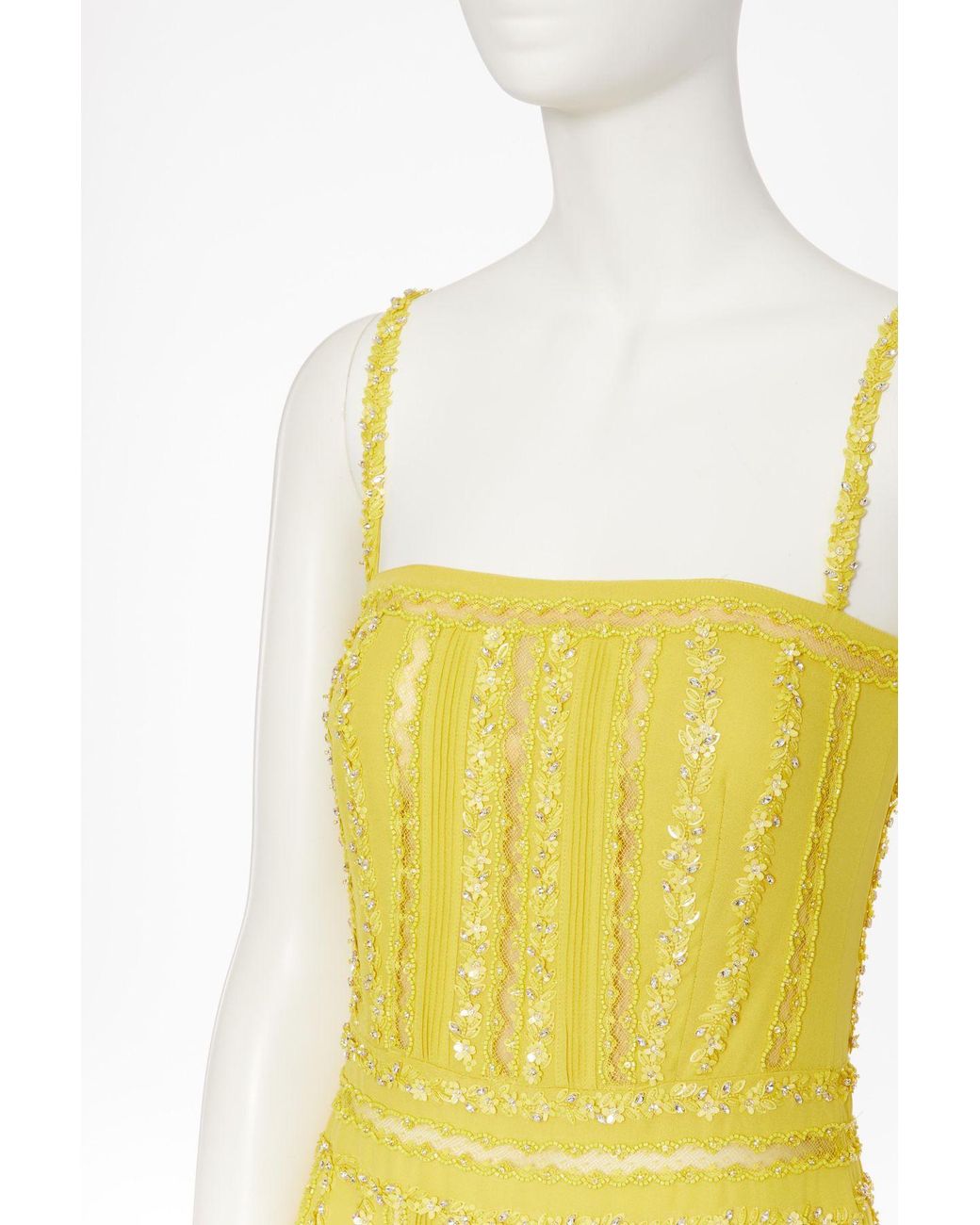 Valentino Yellow Cami Dress