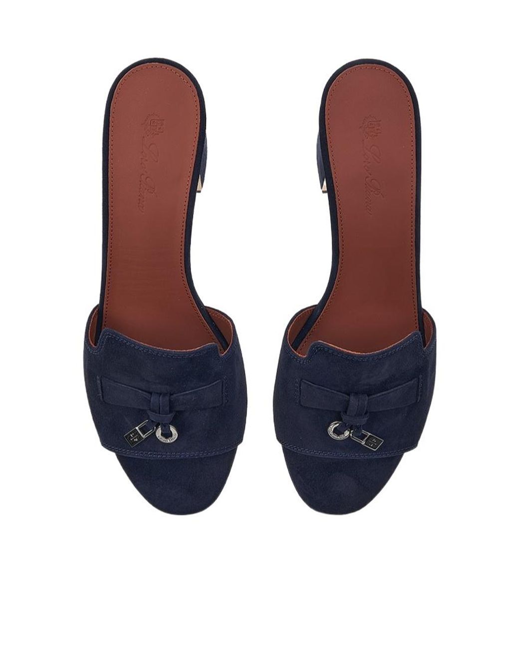 Loro Piana Blue Summer Charms Sandal