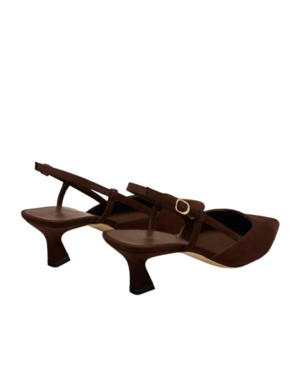 Stuart Weitzman Brown Vinnie 50 Slingback