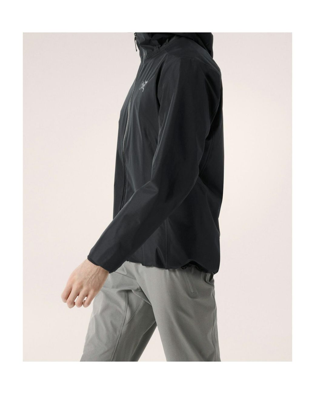 Arc'teryx Gray Solano Hoody for men