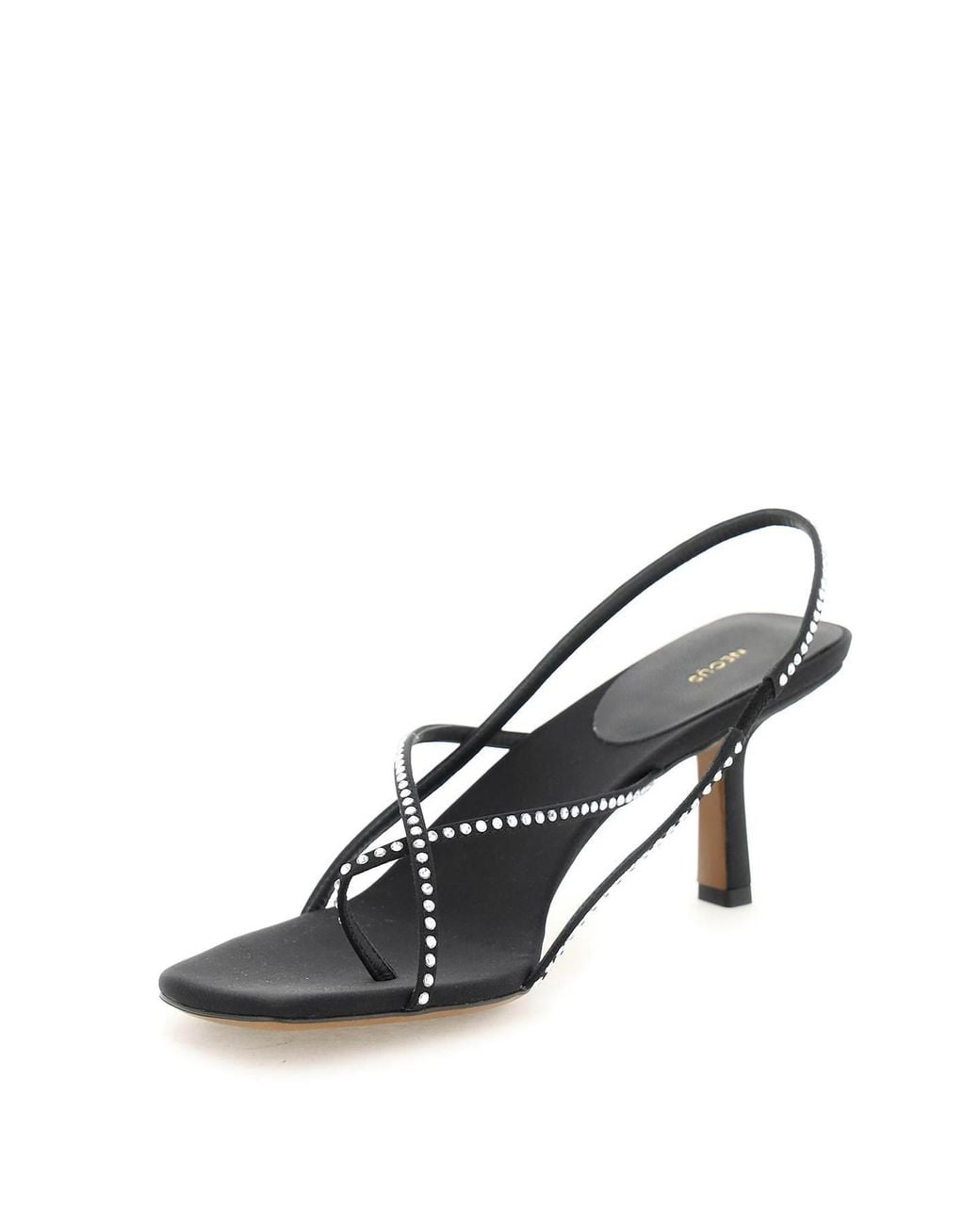 Neous Metallic Strap-Design 65Mm Mules