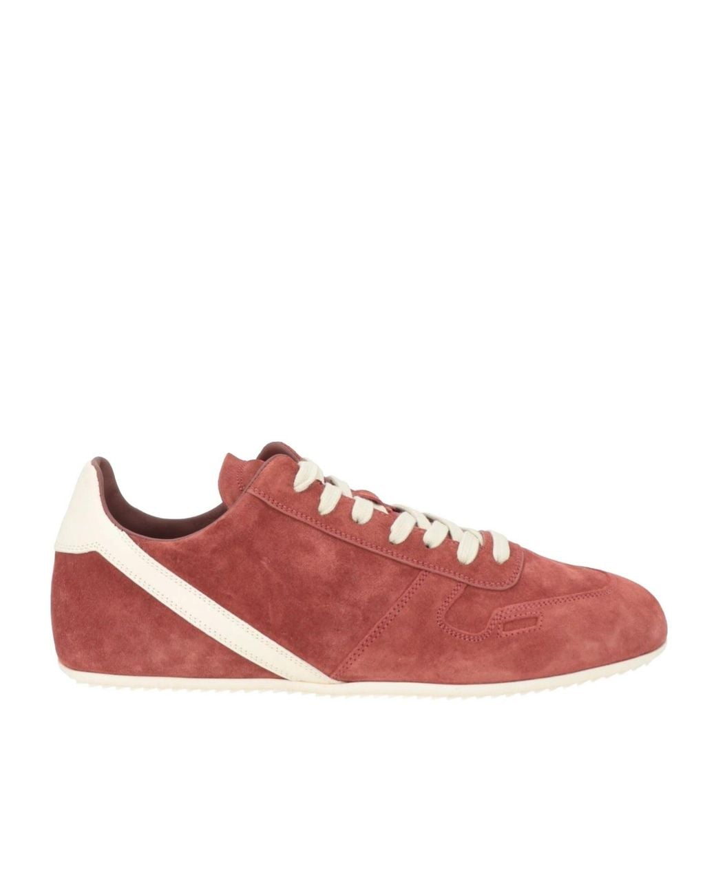 Rick Owens Pink Low-Top Trainers