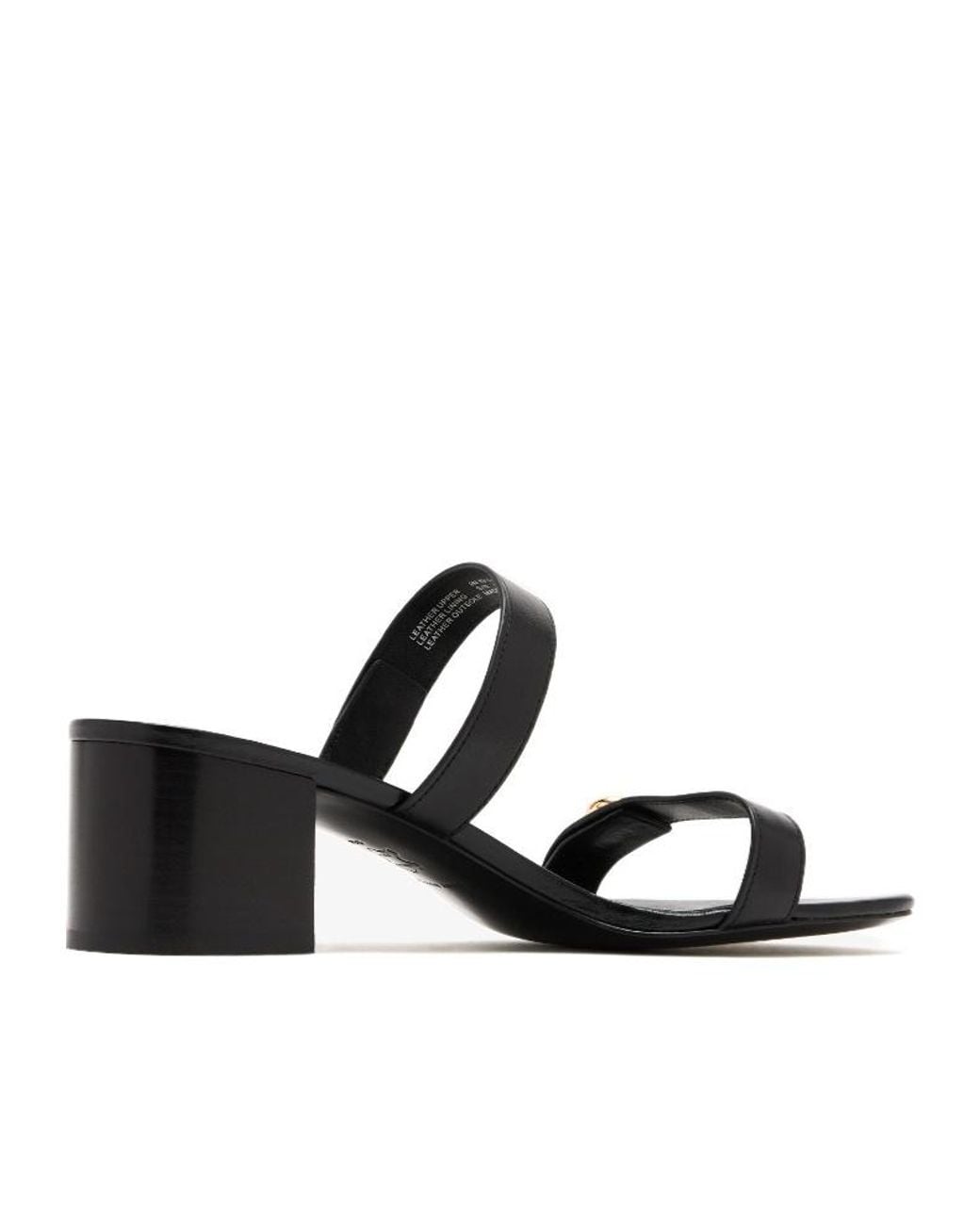 Tory Burch White Romy City Heeled Sandals