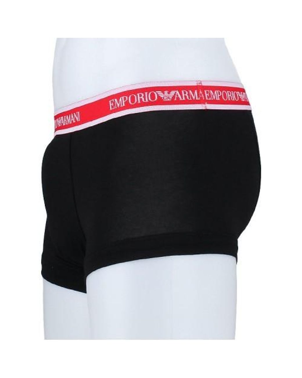 Emporio Armani Black Logo Underwear for men