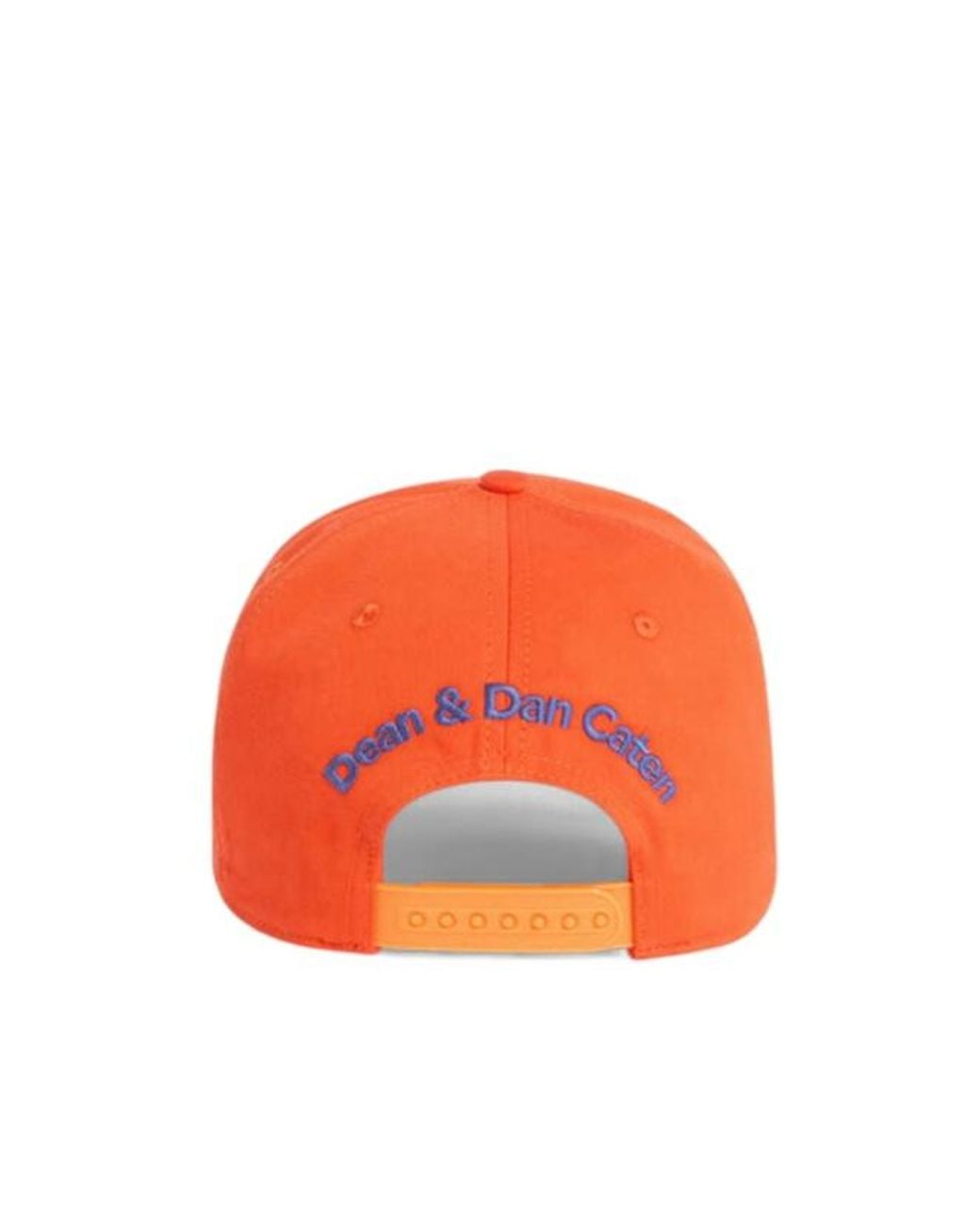 DSquared² Orange Logo Patch Baseball Cap for men