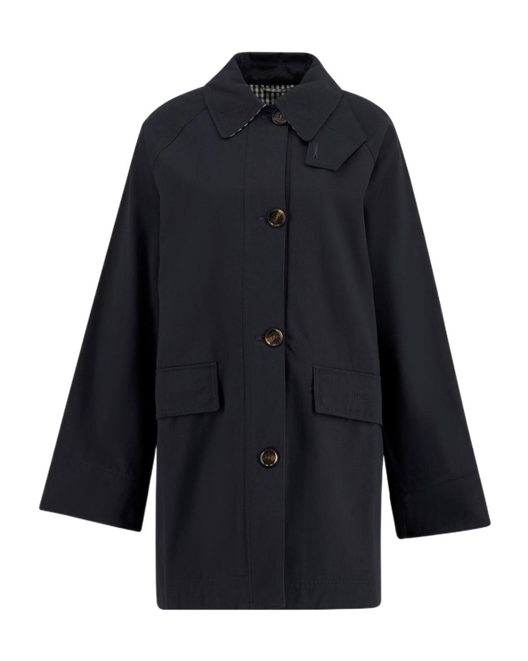 Barbour Blue Front Button Jacket