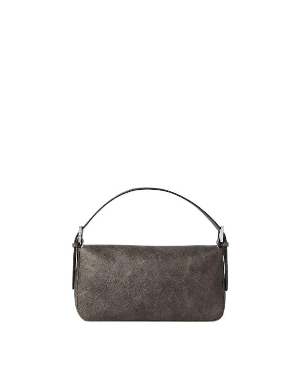 Fendi Black Baguette 26424 Vintage Tote Bag