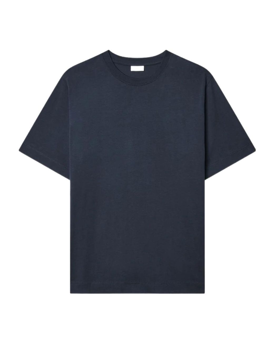 Dries Van Noten Blue Cotton T-Shirt for men