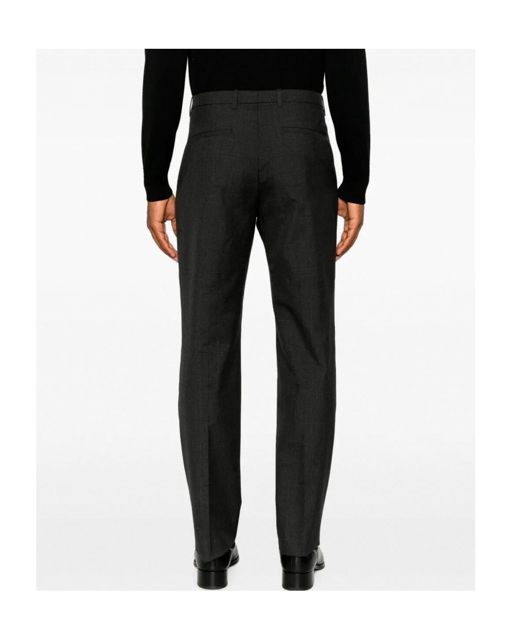 Gucci Black Casual Pants With Belt Loops for men