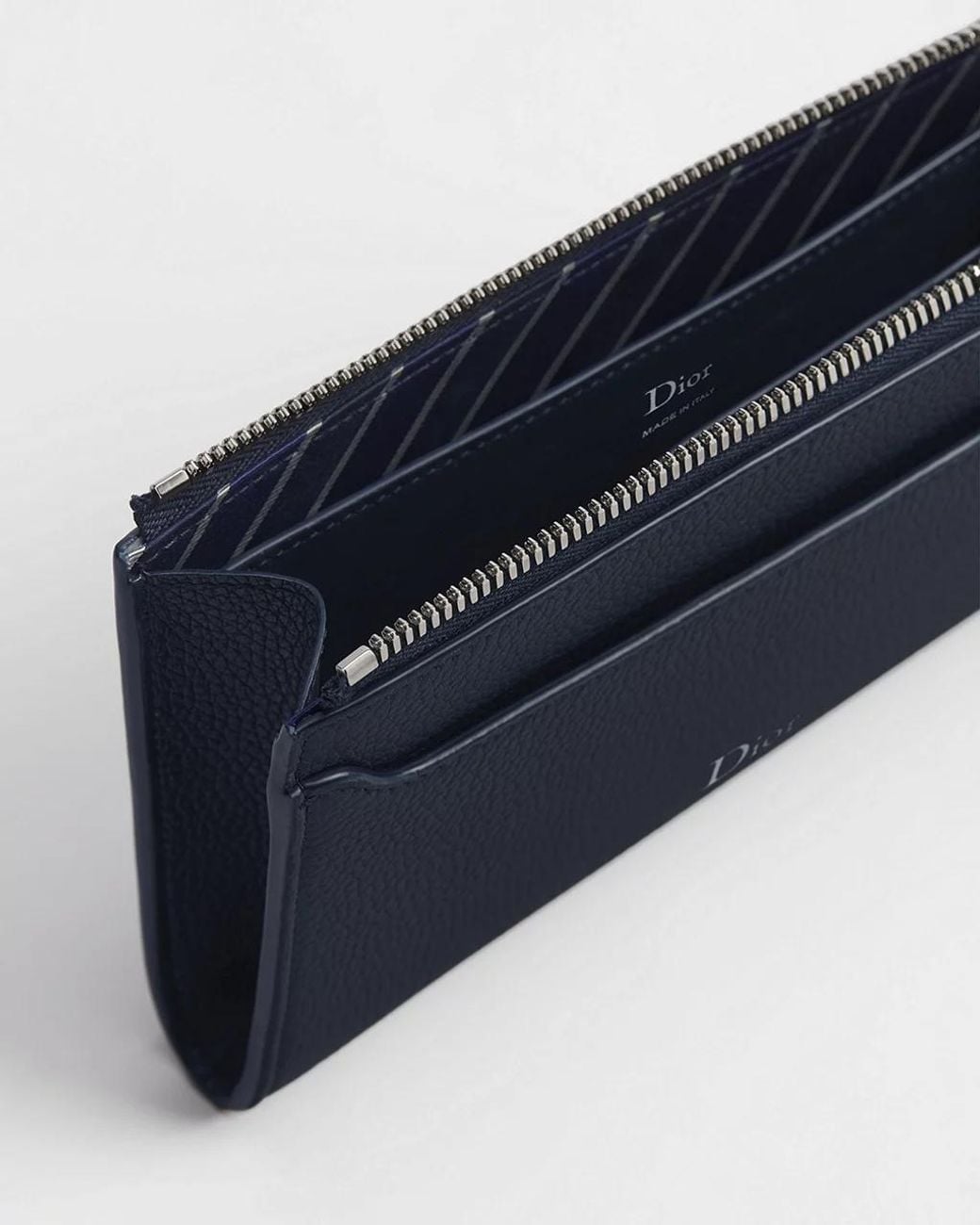 Dior Blue Archie Zipped Pouch for men