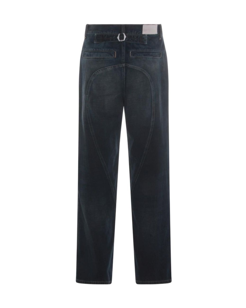 AYA MUSE Blue Straight Leg Jeans