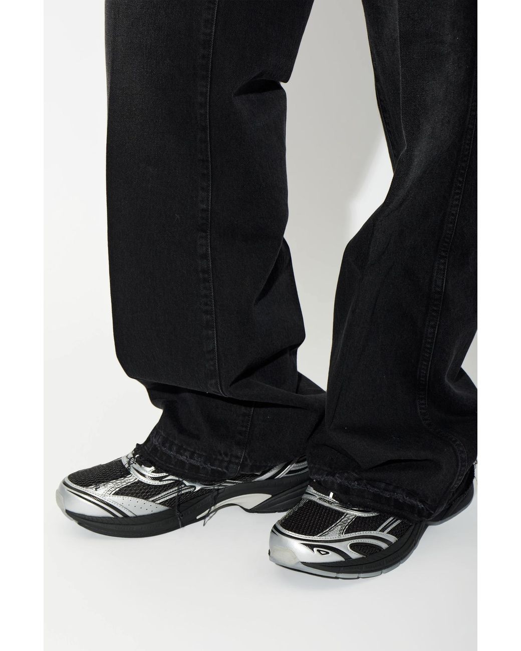 Amiri Black M Tech Low-Top Sneakers for men