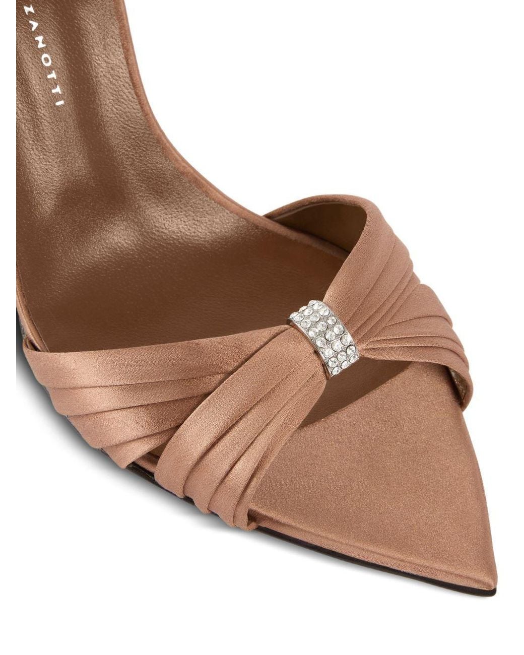 Giuseppe Zanotti Pink Lumière Embellished Sandals