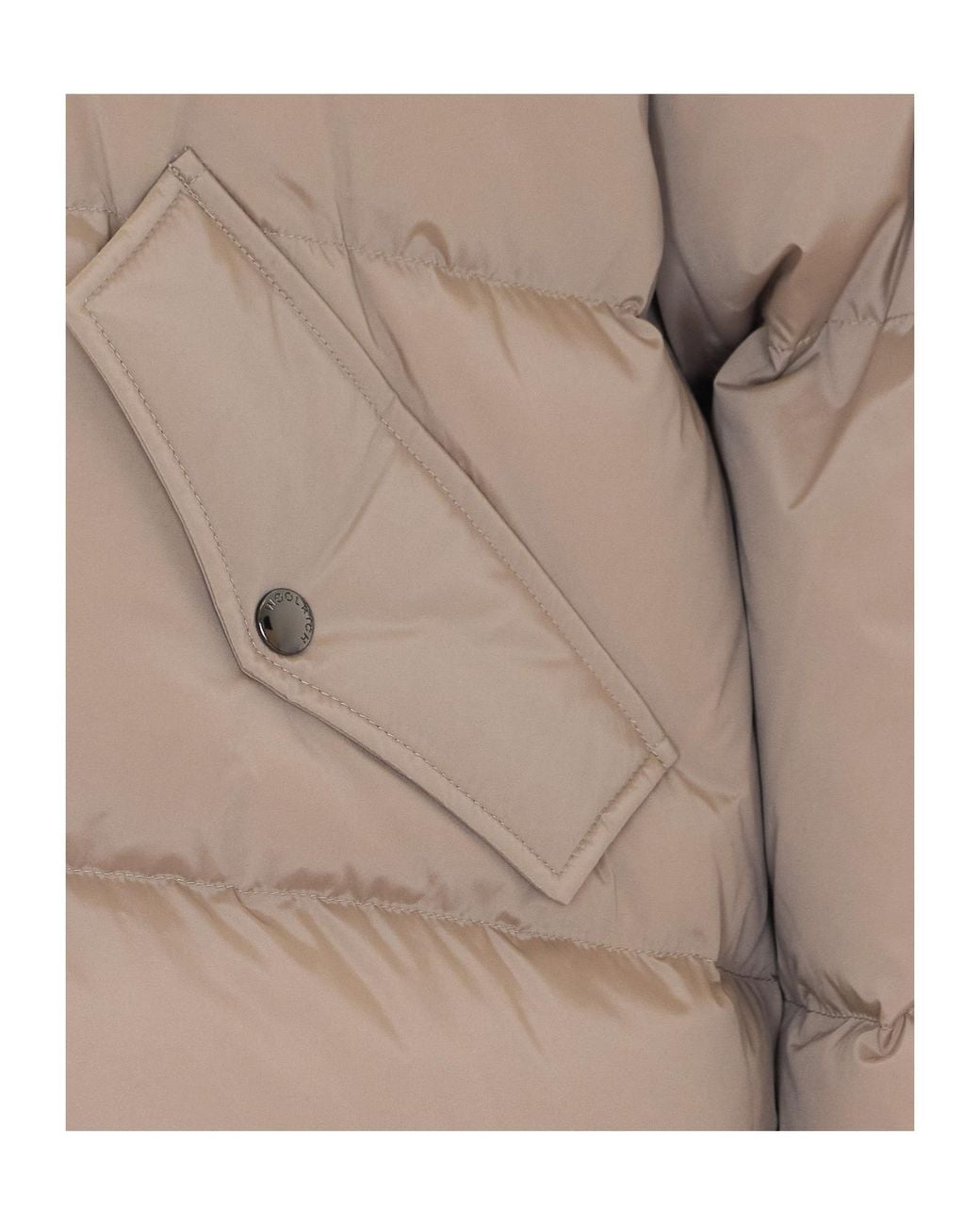 Woolrich Natural Kelly High Neck Down Jacket