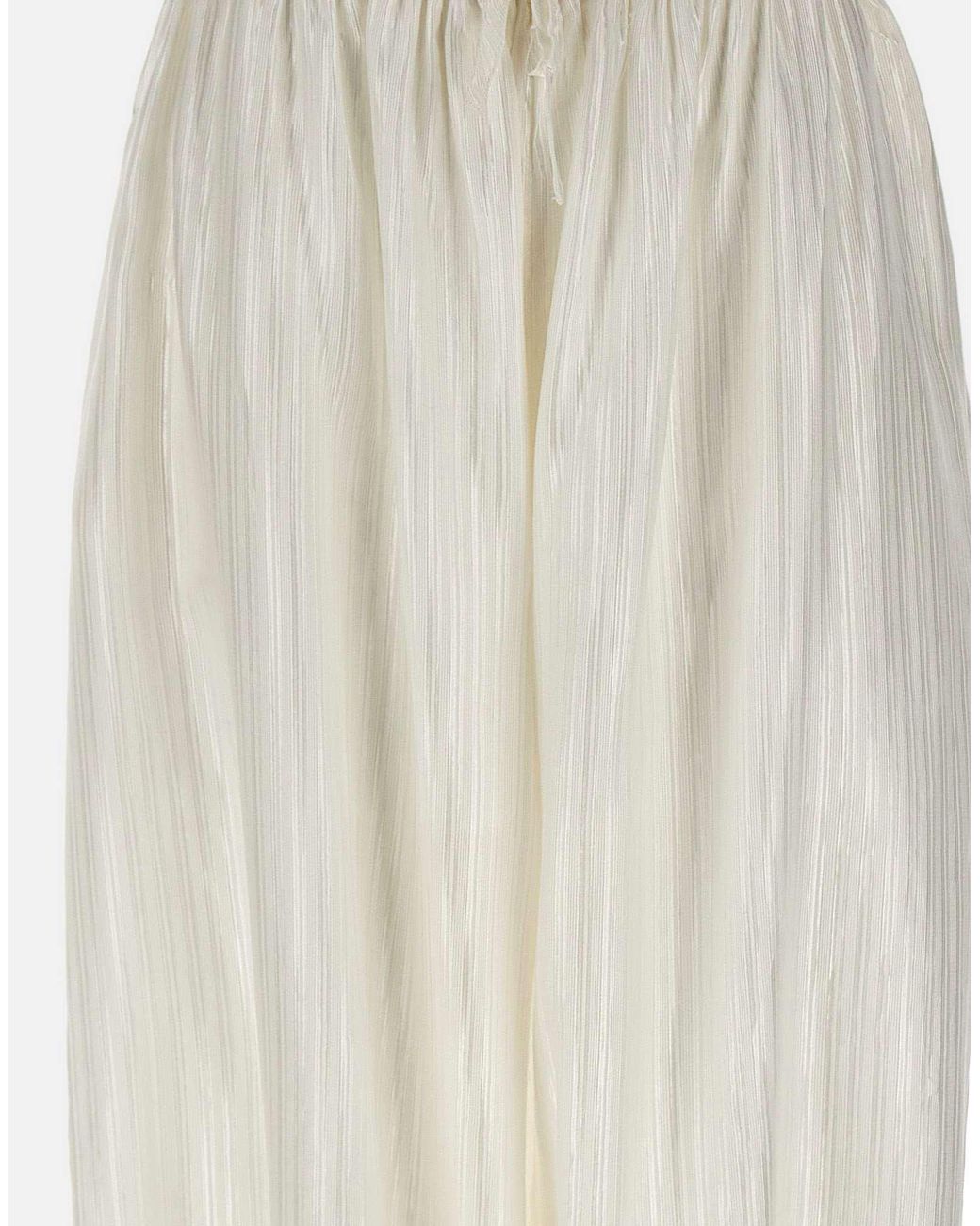 ROTATE BIRGER CHRISTENSEN White Striped Balloon Pants