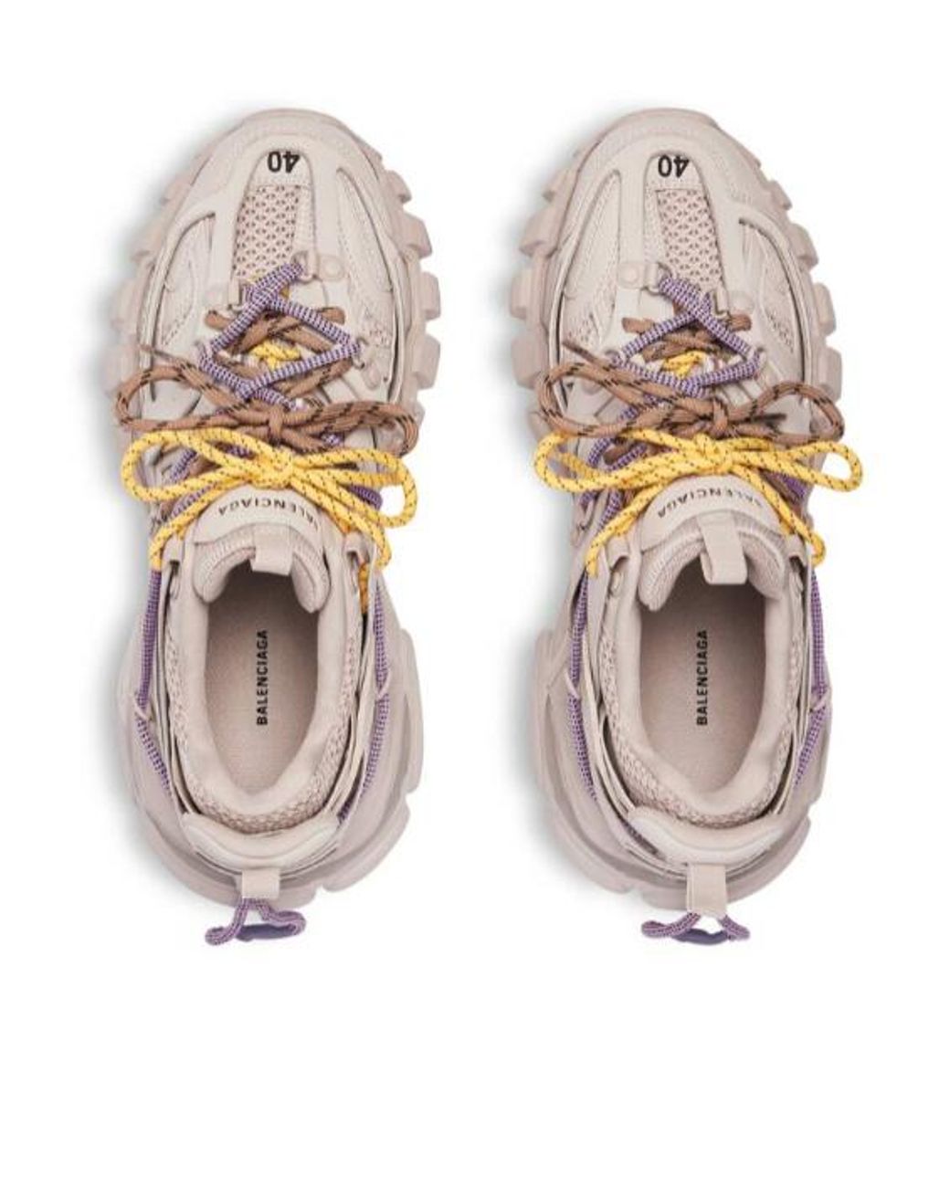 Balenciaga Gray Track Trail Sneakers