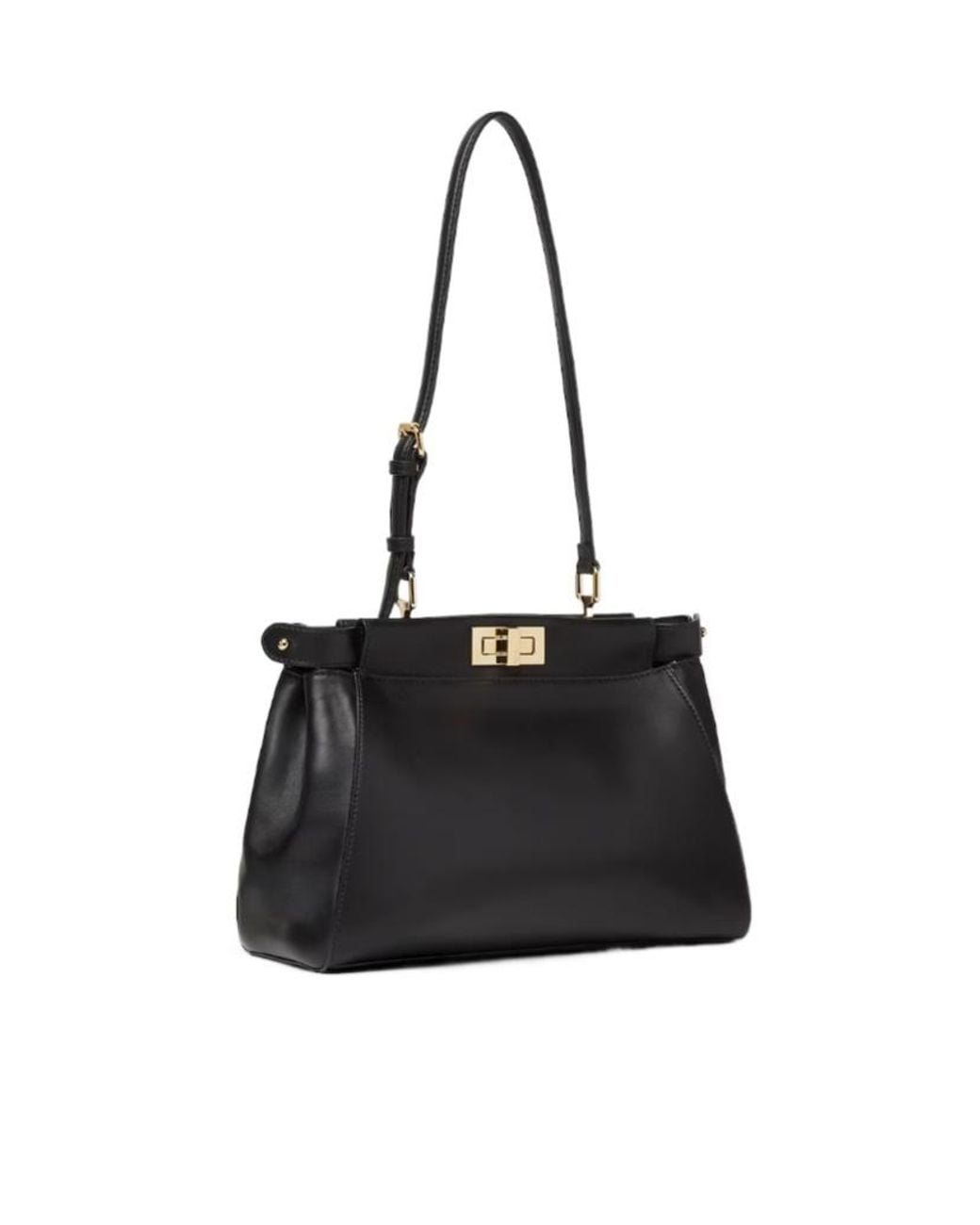 Fendi Black My Peekaboo Small Shoulder Bag