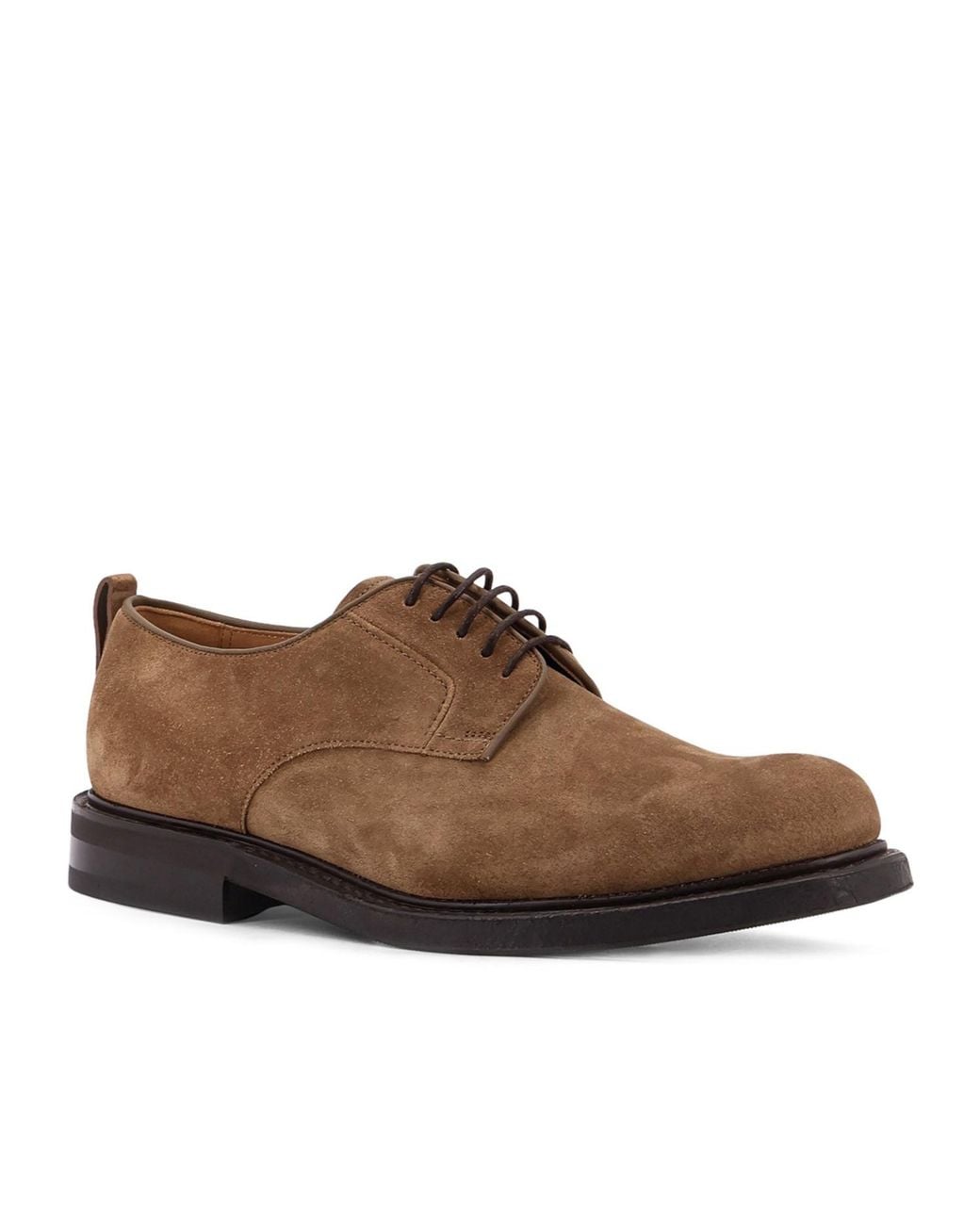 Church's Brown Plain-Toe Derby Shoes for men