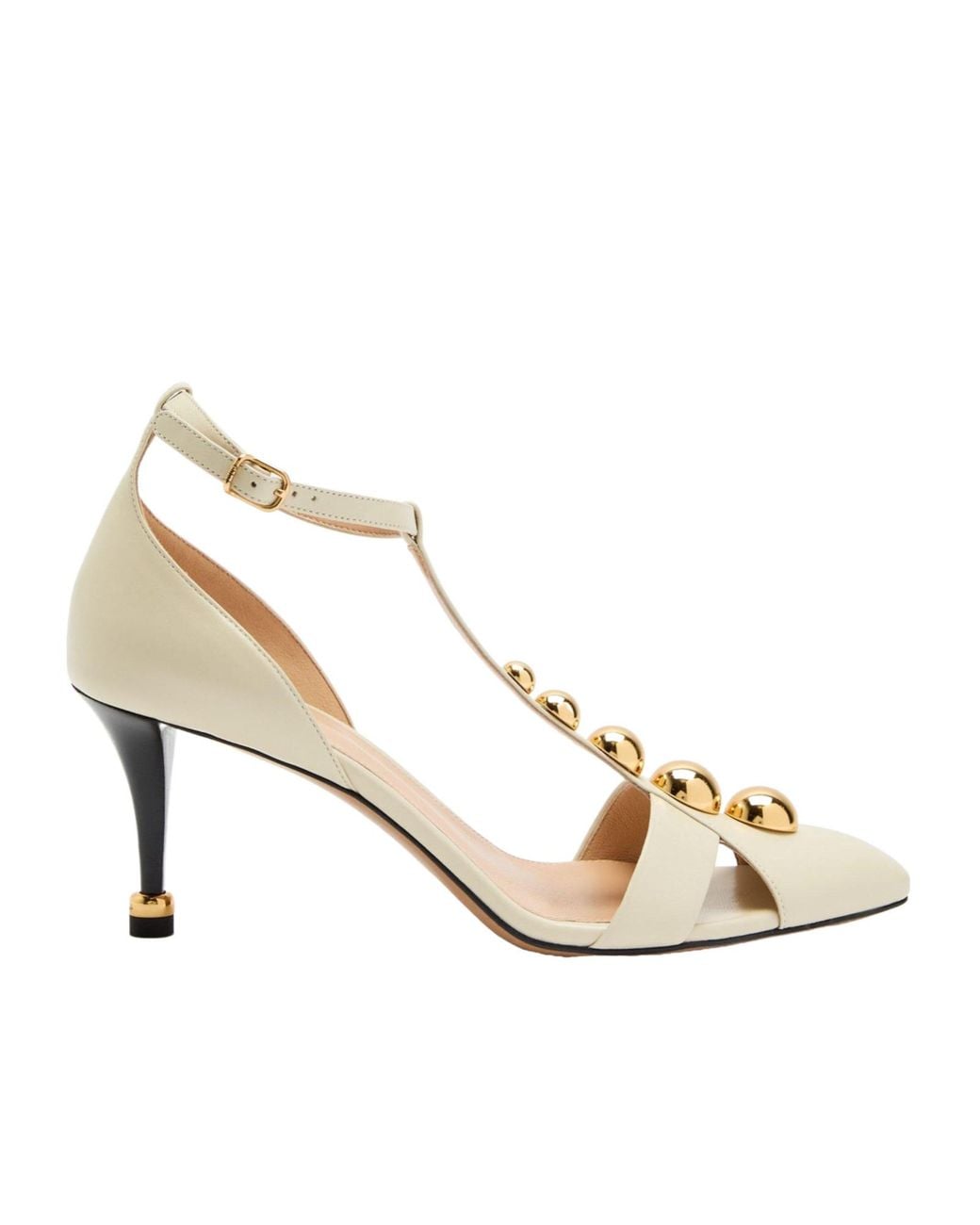 Chloé Metallic Simple High Heels