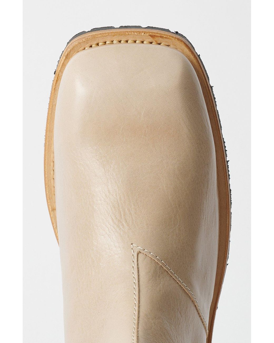 Our Legacy Natural Square Toe Boots for men