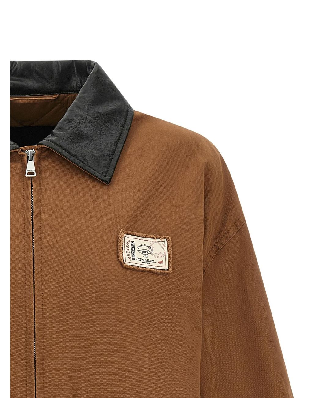Weekend by Maxmara Brown Padded Short Jacket