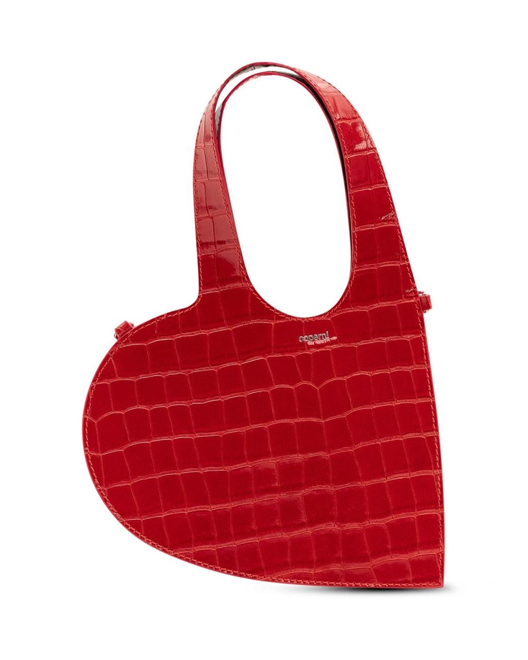 Coperni Red Mini Heart Shoulder Bag