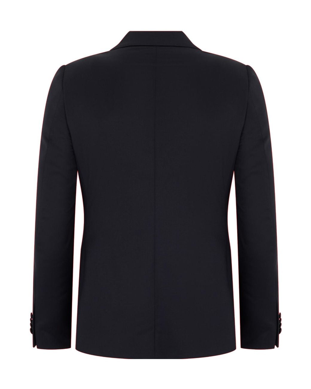 Zegna Blue Single-Breasted Peak-Lapel Blazer for men
