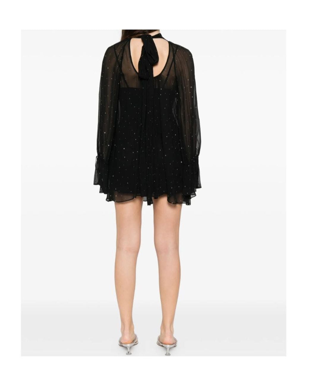 Staud Black Roux Dress