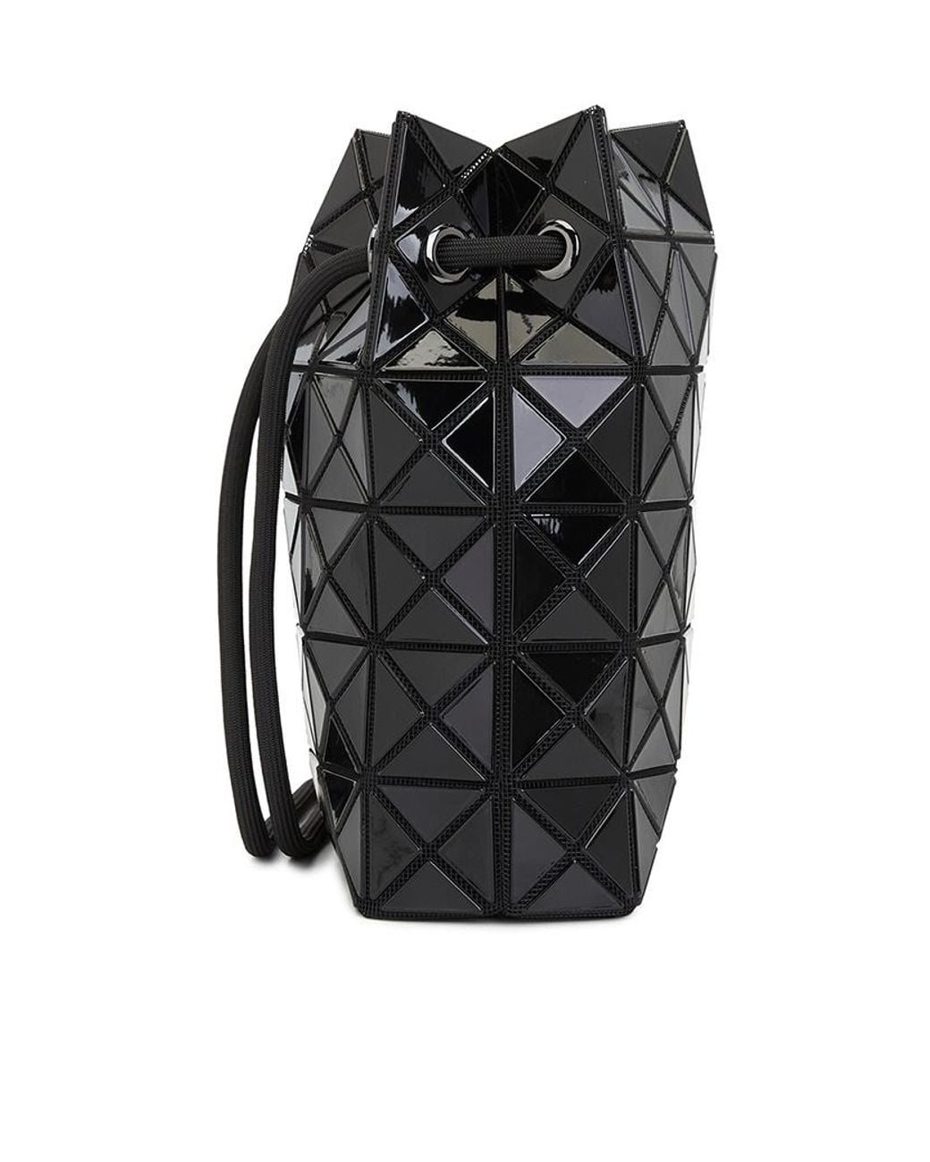 Issey Miyake Black Drawstring Shoulder Bag