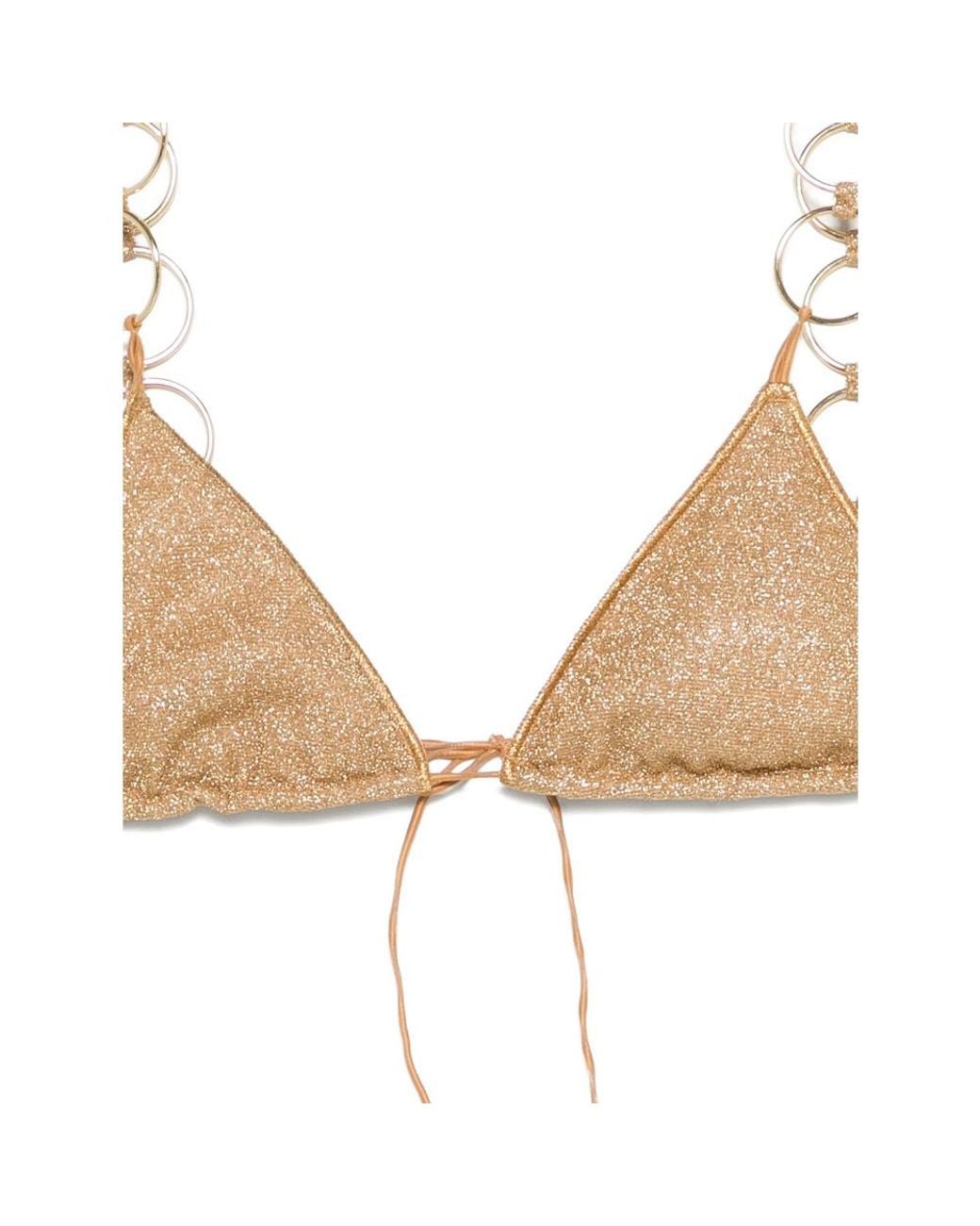 Oseree White Oséree Lumière Ring Micro Bikini Set